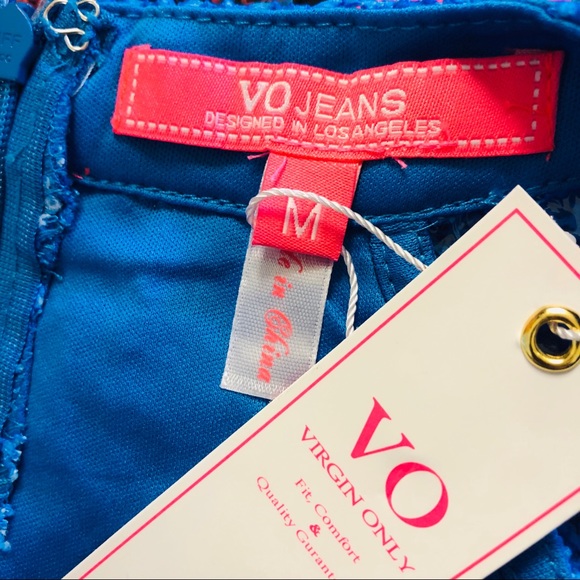 VO Jeans | Sleeveless Graphic Crochet Top - Picture 6 of 8